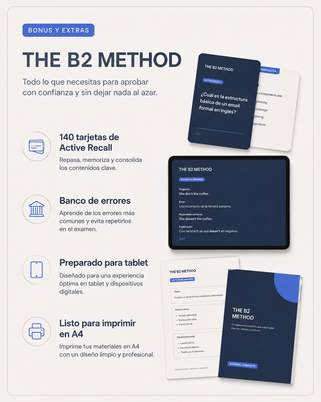THE B2 METHOD™ — 30-Day English Recall System